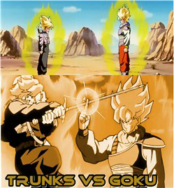 Thế Giới Ngọc Rồng – Chuyện vui về Trunks và Goku
